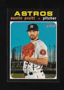 Topps Heritage 2020 Austin Pruitt #681 Houston Astros - Imagen 1 de 2