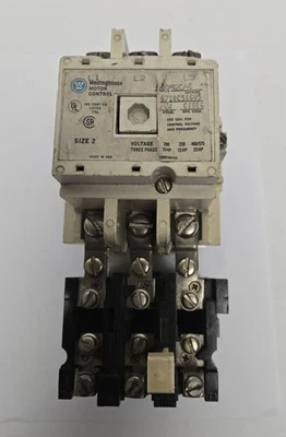 WESTINGHOUSE MOTOR CONTROL A200M2CAC. SIZE 2, 120V. - Image 1 of 4