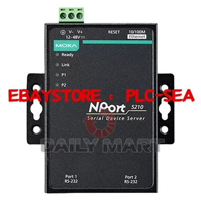 New In Box MOXA NPort5210 RS232 Serial Device Server - Image 1 of 2