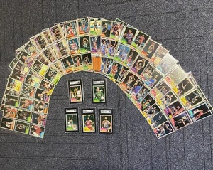 1981-82 TOPPS BASKETBALL COMPLETE SET 1-198 EX-MT GRADED SGC STARS! - Picture 1 of 7