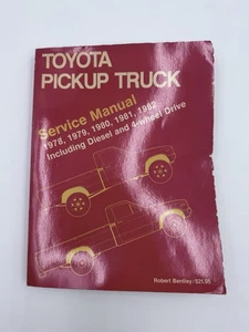 Toyota Pickup Truck 1978-1982 Robert Bentley Service Manual Diesel And 4WD - Foto 1 di 8