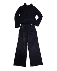 Vintage 1960er/1970er US Navy Sailor Cracker Jack Wolluniform & Glockenboden Hose - Bild 1 von 15