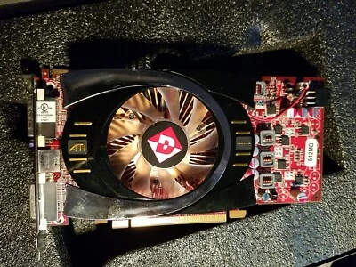 Fully Tested Diamond ATI AMD Radeon HD 4770 512MB PCIe Graphics Video Card GPU - Image 1 of 2
