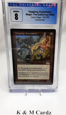 MTG - Urza's Saga - Hopping Automaton - Graded - CGC 8.5 - Image 1 of 4