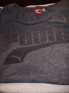 girls puma t-shirt Gray - Picture 1 of 1