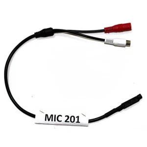 MICROFONO MINI TELECAMERA 50 10000Hz RCA DVR ACCESSORI VIDEOSORVEGLIANZA - T - Imagen 1 de 3