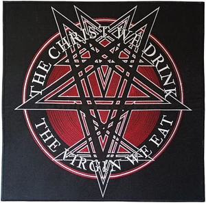 Hetroertzen - The Christ We Drink The Virgin We Back-Patch-keine Angabe #153796 - Imagen 1 de 1
