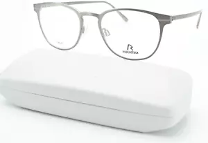 Rodenstock Glasses Spectacles Masters Selection R 8021 B 49-19 140 Titan Silver - Picture 1 of 13