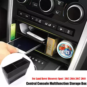 ABS Black Console Multifunction Storage Box For Land Rover Discovery Sport 15-18 - Bild 1 von 7