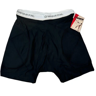 Worth Women's Fastpitch Softball Black Sliding Shorts 2XL New - Image 1 of 4