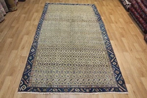 ANTIQUE HANDMADE PERSIAN WOOL RUG, CIRCA 1900. - Picture 1 of 13