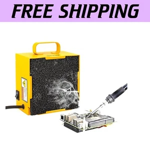 Activated Carbon Solder Fume Extractor with 3000 RPM Fan for Safe DIY Soldering - Picture 1 of 10
