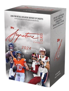 (1) 2024 TOPPS SIGNATURE CLASS VALUE/BLASTER BOX (42 Cards) Football New QTY - Picture 1 of 1