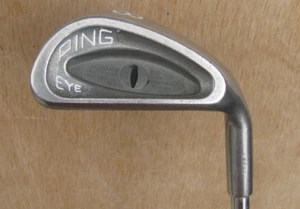 MAZZA DA GOLF ORIGINALE PING EYE 8 FERRO 40 LOFT RIGIDA FLEX ZZ LITE ACCIAIO PUNTO NERO - Foto 1 di 5