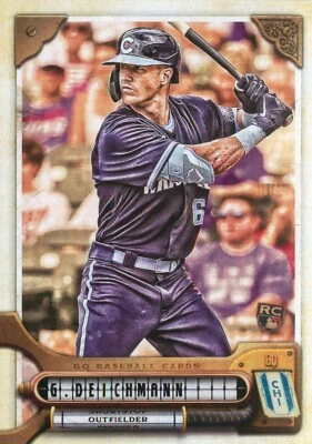 Greg Deichmann RC 2022 Topps Gypsy Queen Baseball Rookie Card #50 Chicago Cubs - Image 1 of 2