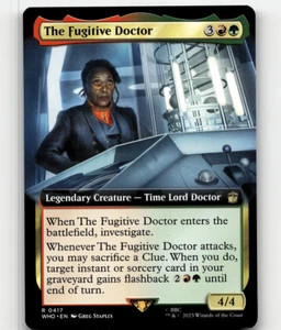 MTG The Fugitive Doctor (Extended Art) 417 - Universes Beyond: Doctor Who - Picture 1 of 1