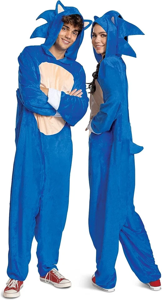 Disguise Unisex Adult Sonic Costume Official Movie Outfit Sized As Shown