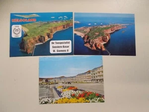 Postales Vintage Helgoland, 3 Piezas, #K-79-160 - Imagen 1 de 4