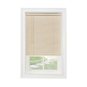 Achim Home Furnishings Cordless GII Morningstar 1" Light Filtering Alabaster New - Picture 1 of 5