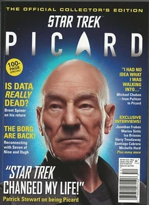 STAR TREK THE Official COLLECTOR’S EDITION Patrick Stewart on Picard NM No Label - Picture 1 of 1