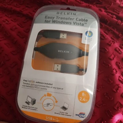 Belkin Easy Transfer Cable for Windows Vista -USB  - Image 1 of 2