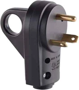 Veepeak 30 Amp RV Plug Male Replacement TT-30P Heavy Duty 125V 30A Rated 3 Prong - Picture 1 of 1