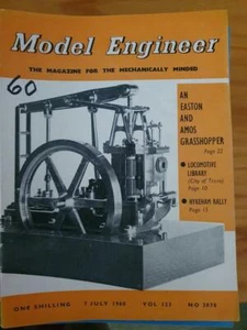 The Model Engineer Magazine Vol. 123 No. 3078 7 Jul 1960 FREEPOST IN AUSTRALIA - Picture 1 of 1