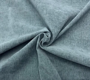 BALLARD DESIGNS BENNETT SLATE BLUE CRYPTON® CHENILLE PREMIUM FABRIC BY YARD 54"W - Picture 1 of 4