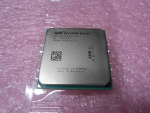 AMD A12-9800 Desktop CPU Processor AD9800AUM44AB w/ Clamshell Fresh Working Pull - Picture 1 of 2