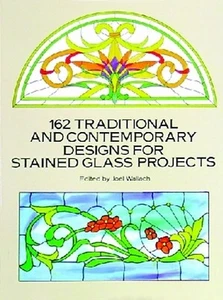 Stained Glass Pattern Book - 162 PROJECTS - Picture 1 of 1