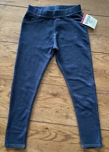 NEW Oshkosh B'Gosh Little Girl's Sz 7 Jeggings Dk Blue Elastic Waist Bk Pockets - Picture 1 of 8