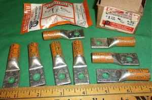Terminales de perno Thomas & Betts TAN #1 STR AWG 5/16" para aluminio o cobre 60123 - Imagen 1 de 5
