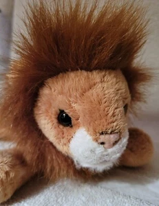 Lion Plush Stuffed Animal Brown Wildlife Artists Inc Toy 9" Cute & Cuddly - Picture 1 of 8