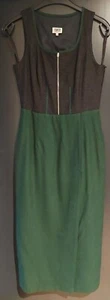Damen Trachten Kleid Schwarz/Grau Grün Gr. 36 von Country Line - Picture 1 of 2