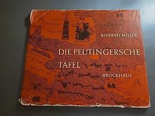 Die peutingerische Tafel Miller Brockhaus Römische Reisewege 18 Skizzen