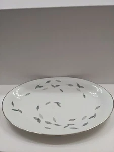 RC Japan 276 Platter White/Grey/Black/Silver/Blue Leaves - Picture 1 of 6