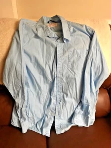 * AMERICAN EAGLE * MEN'S ~ LIGHT BLUE BUTTON UP SHIRT ~ XXL - Picture 1 of 1