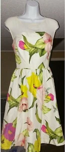 NWOT Ted Baker floral dress size Ted 2 (US 6) - Picture 1 of 3