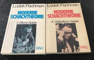 Ludek Pachman Modern Chess Theory I. Open Games & II. Half Open Games - Chess - Bild 1 von 9