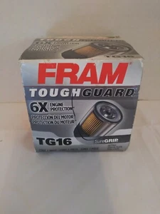 FRAM Tough Guard  TG16 Engine Oil Filter SureGRIP.  - Picture 1 of 6