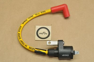 Harley Davidson Ignition Coil Accel SG0903 Super Stock 8mm Wire Spark Plug Boot - Image 1 of 4