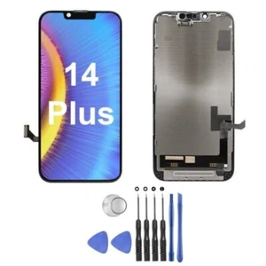 For iPhone 14 Plus Soft OLED Touch Screen Digitizer Display Assembly Replacement - Picture 1 of 8