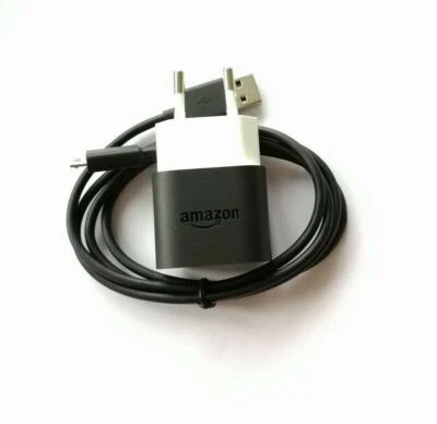 EU plug 5W Charger Adapter + Micro USB Cable For Amazon Kindle Fire DX HD - Image 1 of 3