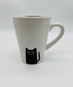 Taza de café Halloween Boo gato negro Wendover Lane taza de 10 oz - Imagen 1 de 6