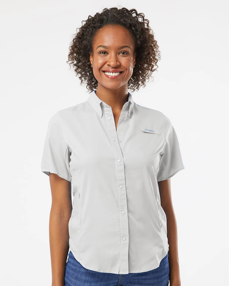 Camisa manga corta Columbia PFG Tamiami II para mujer 212466 XS-3XL Foto 1 de 1