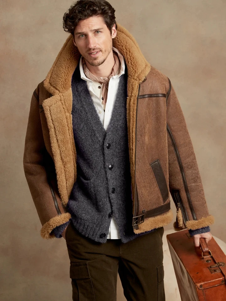 NUEVO Suéter Cárdigan Difuso Banana Republic S Pequeño Gris Carbón #765289 $200 Foto 1 de 1