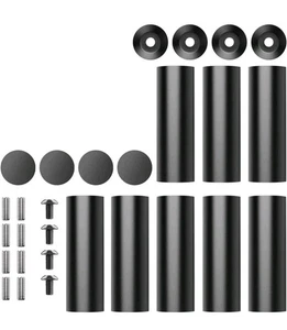 Zusätzliche Setzstufen für Lasergraviermaschine, 8 Stück 75 mm Stützsäule, Erhöhung 6" Höhe - Bild 1 von 10