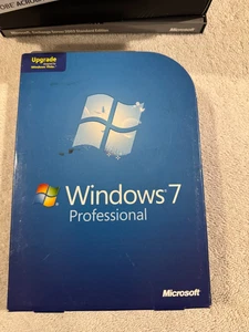 Microsoft Windows 7 Pro (UPGRADE) 32 & 64 Bit DVD Retail Box - Picture 1 of 2