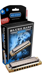 Hohner Blues Harp Harmonica, "Bb" - Picture 1 of 1