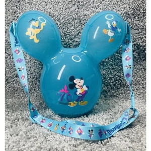 2025 Disneyland 70th Celebration Mickey Balloon Light Up Popcorn Bucket New - Picture 1 of 22